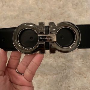 Salvatore Ferragamo Adjustable Gancini Belt